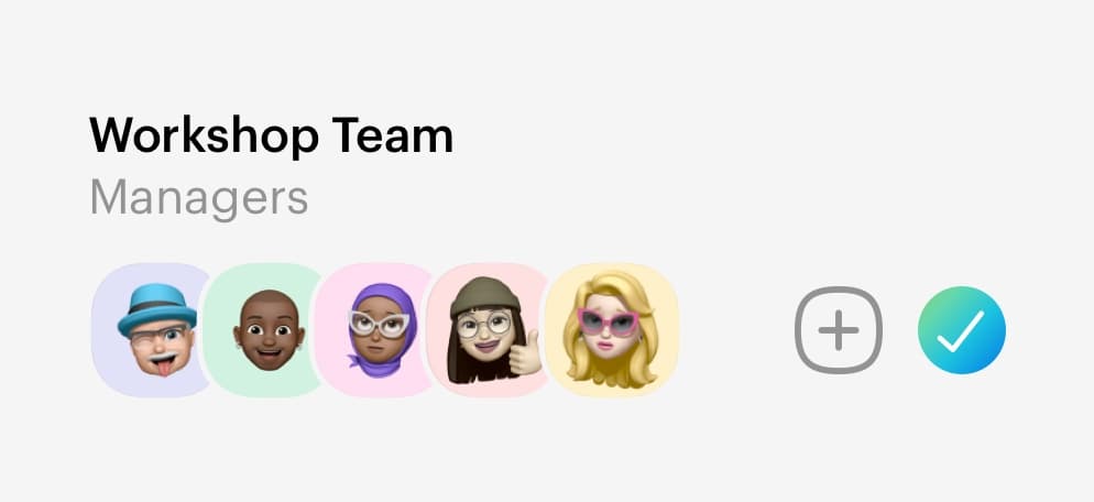 Team icons