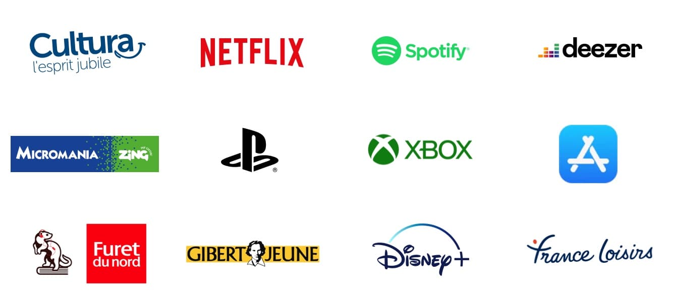 Logos marques partenaires
