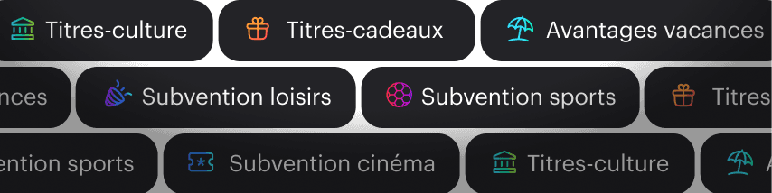 Titres-culture, Titres-cadeaux, Avantages vacances et plus