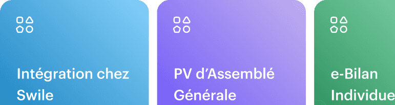 Intégration chez Swile, PV d'Assemblée Générale, e-Bilan Individuel