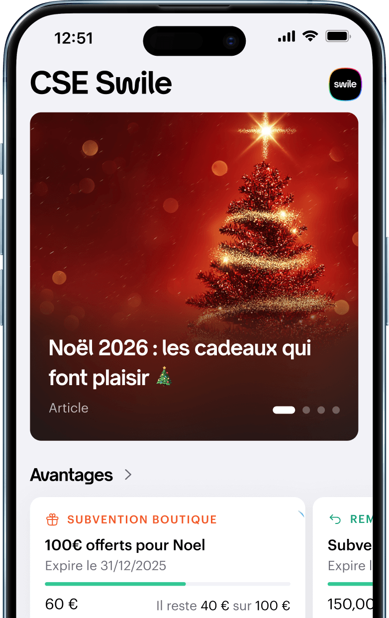 Application CSE Swile
