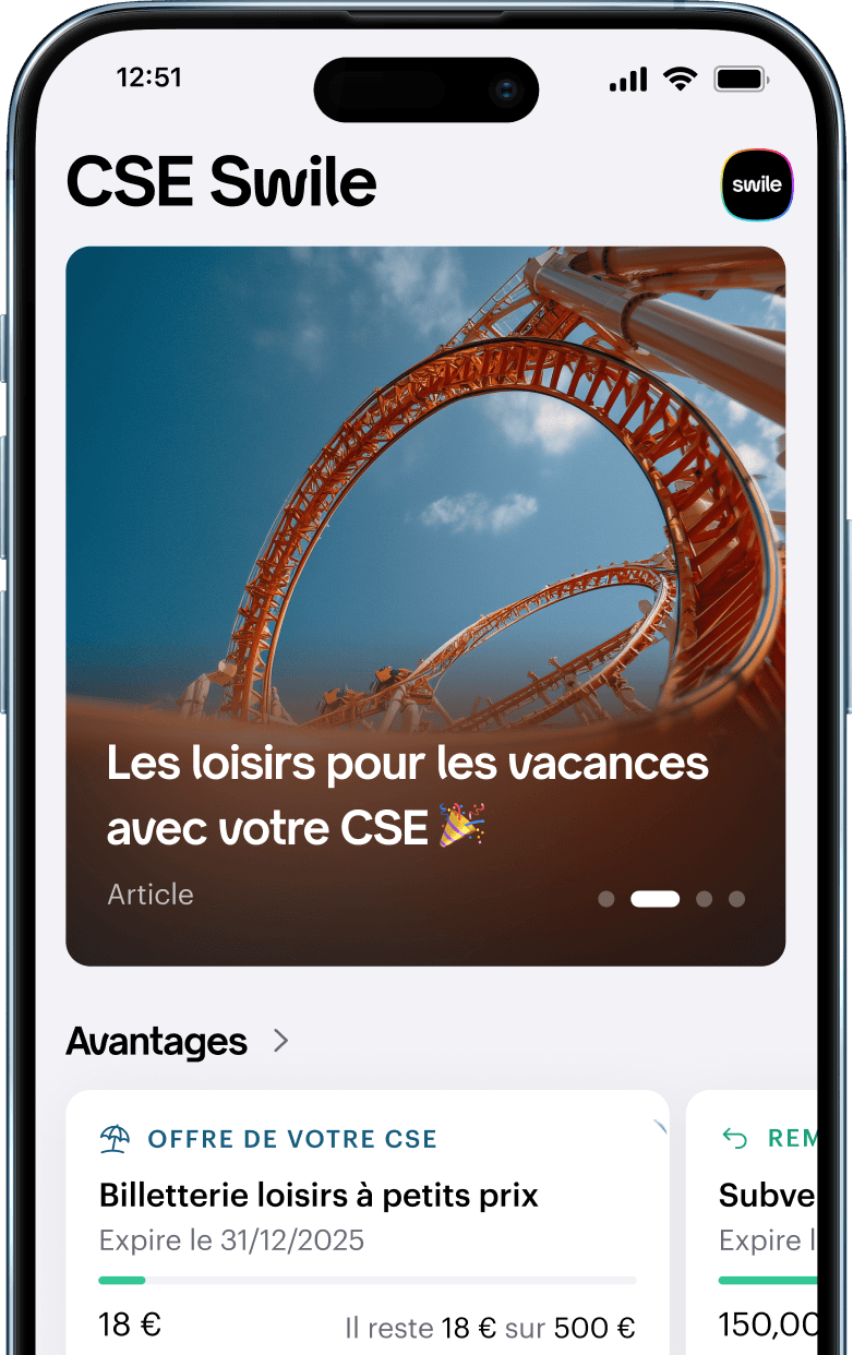 Application CSE Swile